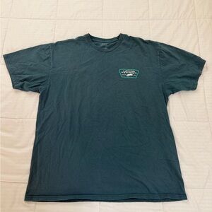 Vans Men's Dark Teal Short Sleeve Tee